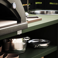 UMAMI ulkokeittiöpaketti, allasmoduuli sekä moduuli 3, vihreä