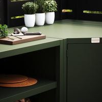 UMAMI ulkokeittiöpaketti, allasmoduuli, kulmamoduuli, moduuli 3, vihreä