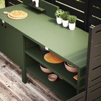 Erikoishinta UMAMI ulkokeittiö moduuli 1 + 2, sisältää suojapeitteen, vihreä