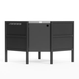 UMAMI ulkokokkipaketti, pesumoduuli, kulmamoduuli, moduuli 3, musta / ruostumaton