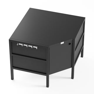 UMAMI ulkokeittiöpaketti, allasmoduuli, kulmamoduuli, moduuli 3, musta