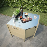 UMAMI kulmamoduuli ulkokeittiöön