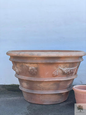 Ruukku Terrakotta Antiikki - Impruneta Garland - 140 cm halkaisija - 83 cm korkeus 