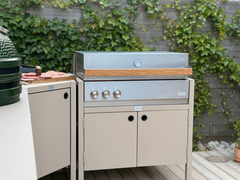 Yhdistä useista eri ulkokokkikeittiömoduuleista