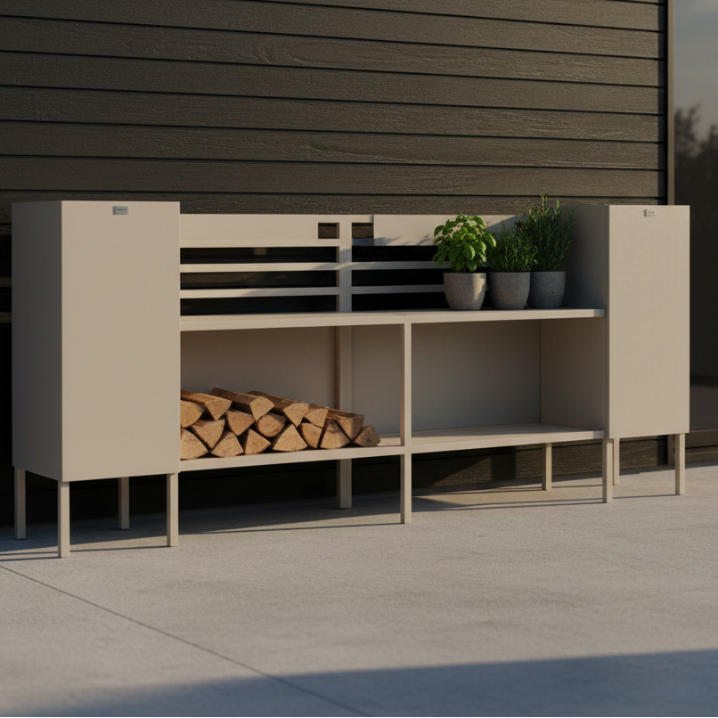 Kummin Ulkokeittiö Duo – Paketti, beige