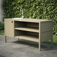 UMAMI moduuli 3 ulkokäyttöön keittiö pesualtaalla