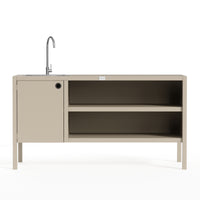 UMAMI moduuli 3 ulkokäyttöön keittiö pesualtaalla