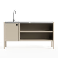 UMAMI moduuli 3 ulkokäyttöön keittiö pesualtaalla