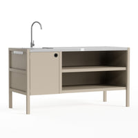 UMAMI moduuli 3 ulkokäyttöön keittiö pesualtaalla