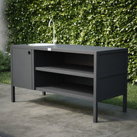 UMAMI moduuli 3 ulkokäyttöön keittiö pesualtaalla