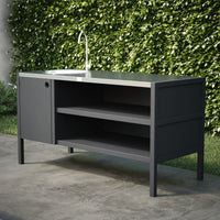 UMAMI moduuli 3 ulkokäyttöön keittiö pesualtaalla