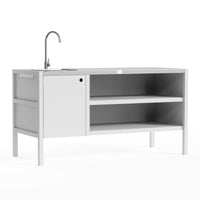 UMAMI moduuli 3 ulkokäyttöön keittiö pesualtaalla