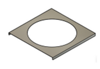 Adapter pallogrilliin 57" Umamille