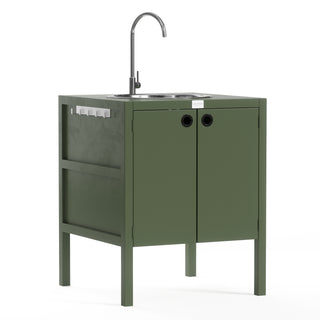 UMAMI ulkokeittiöpaketti, allasmoduuli, moduuli 1 ja moduuli 2, vihreä