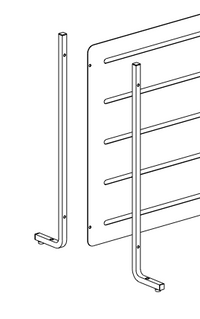 RAMA Näkösuoja pylväs matala