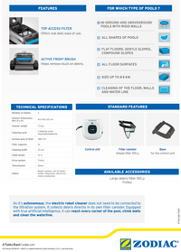 SWEEPY - SWY 3500 allasrobotti