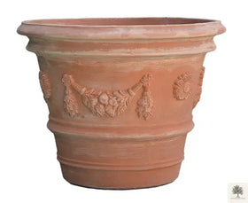 Ruukku Terrakotta - Impruneta Garland - 40 cm halkaisija - 32 cm korkeus 