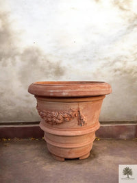 Ruukku Terracotta - Impruneta Garland - halkaisija 50 cm - korkeus 42 cm 