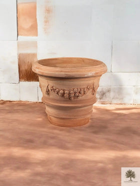 Ruukku Terrakotta - Impruneta Garland - 40 cm halkaisija - 32 cm korkeus 