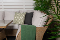 Vikelund kulmasohva sohvapöydällä - luonnonvärinen / beige