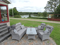 Washington-sohvasetti sohvapöydällä - harmaa / harmaa