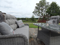 Washington-sohvasetti sohvapöydällä - harmaa / harmaa