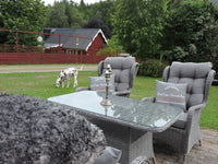 Washington-sohvasetti sohvapöydällä - harmaa / harmaa