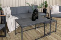 Dakar-sohvasetti sohvapöydällä