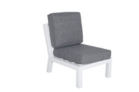 Barcelona kulmasohva sohvapöydällä - valkoinen