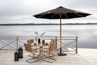 Nypo aurinkovarjo kallistuksella