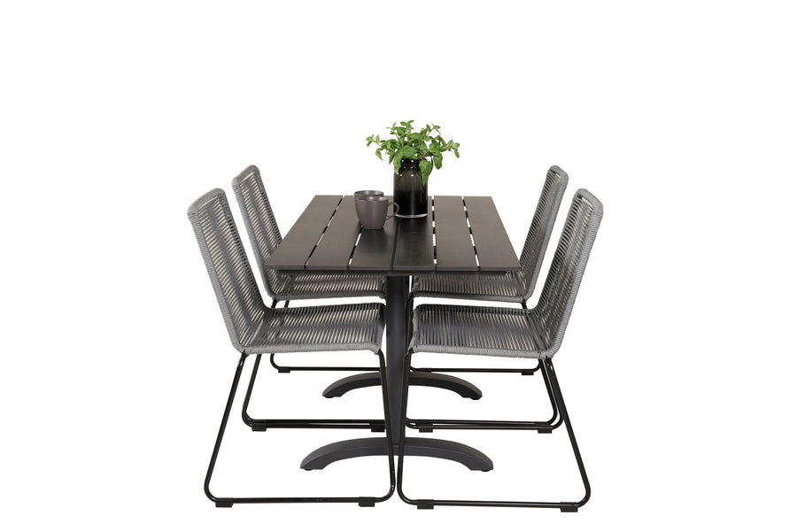Ruokailuryhmä Denver ja Lindos-tuolit 