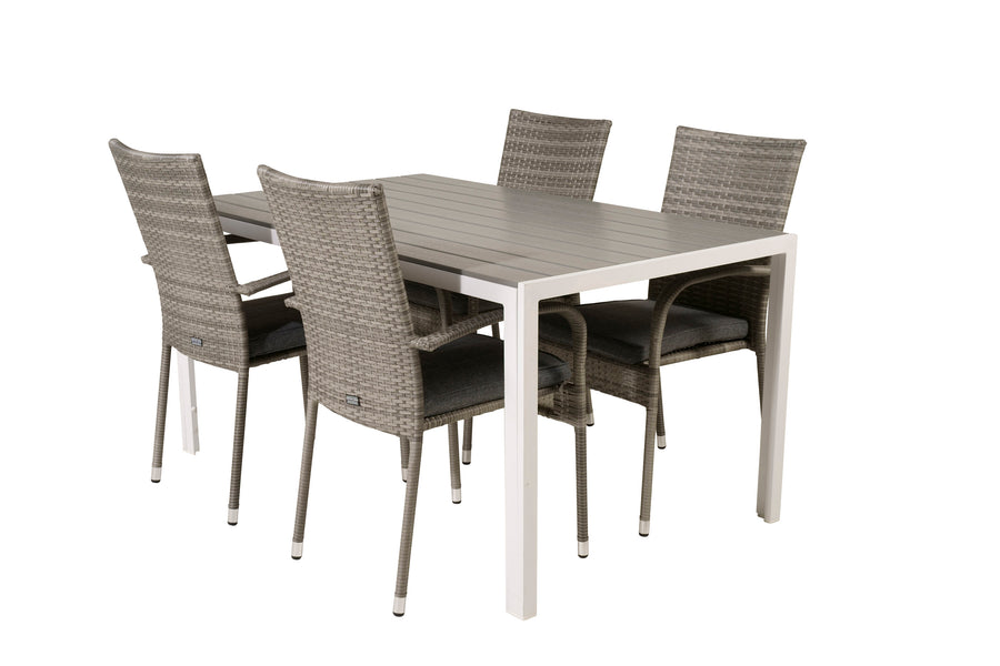 Break suorakulmainen ruokailuryhmä 