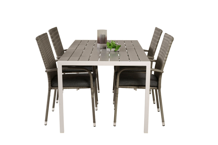 Break suorakulmainen ruokailuryhmä 