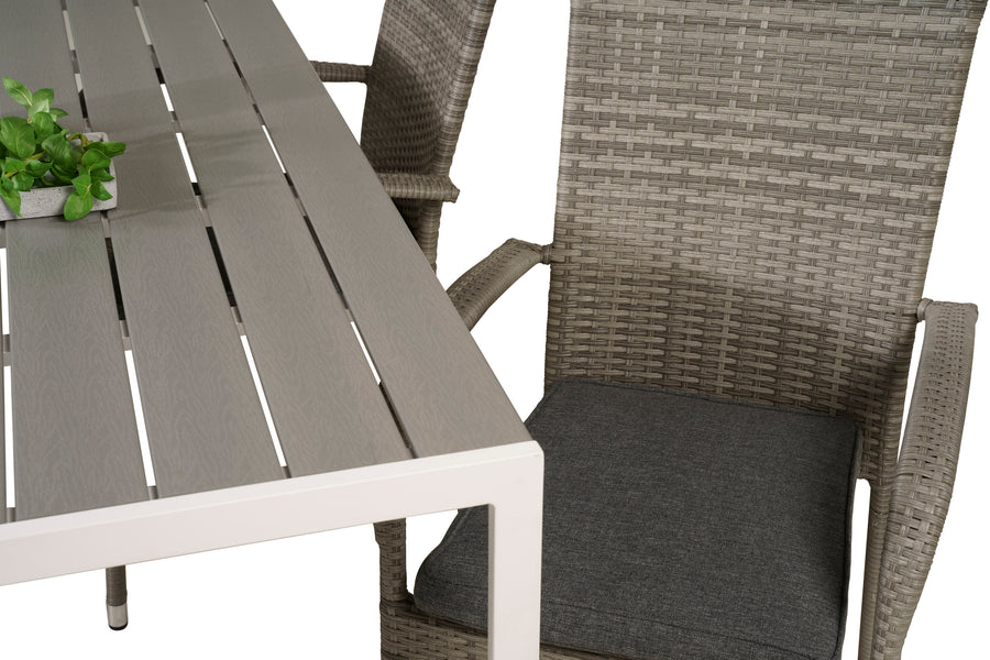 Break suorakulmainen ruokailuryhmä 