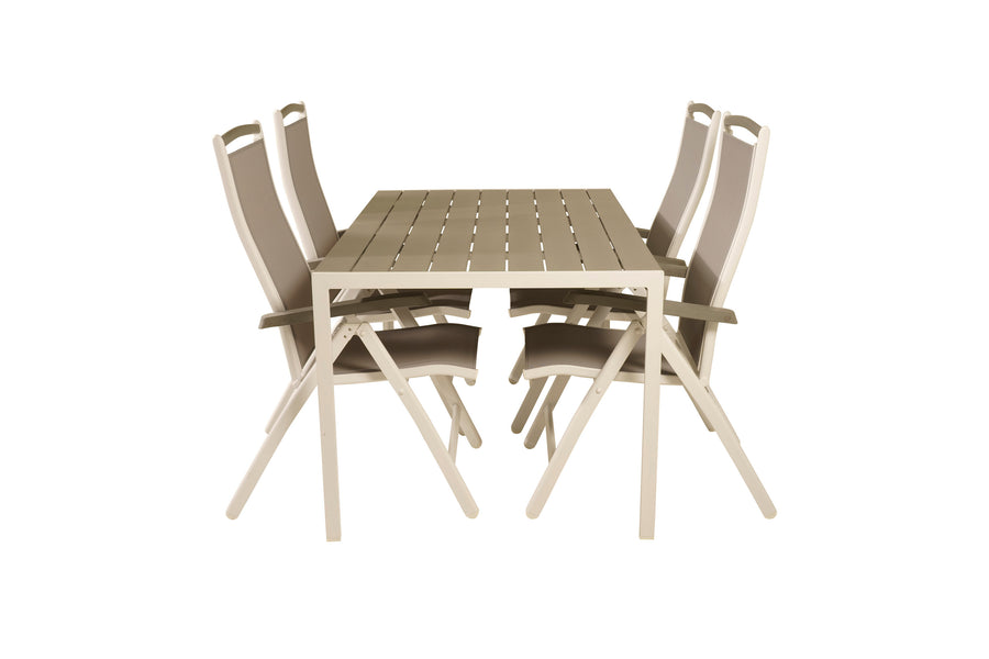 Break suorakulmainen ruokailuryhmä 