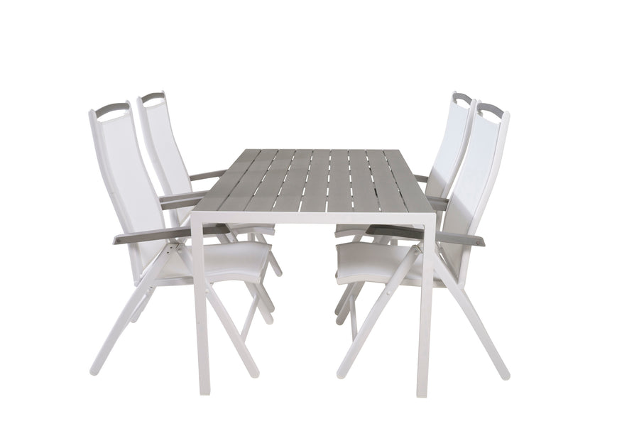 Break Suorakulmainen Ruokaryhmä Albany säädettävällä tuolilla 