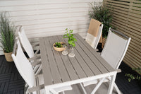 Break Suorakulmainen Ruokaryhmä Albany säädettävällä tuolilla 