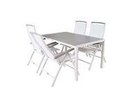 Break Suorakulmainen Ruokaryhmä Albany säädettävällä tuolilla 