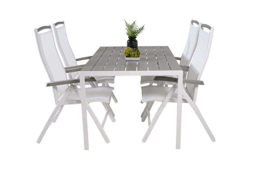 Break Suorakulmainen Ruokaryhmä Albany säädettävällä tuolilla 