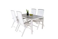 Break Suorakulmainen Ruokaryhmä Albany säädettävällä tuolilla 