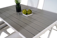 Break Suorakulmainen Ruokaryhmä Albany säädettävällä tuolilla 