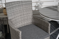 Ruokaryhmä Parma Malin-tuoleilla