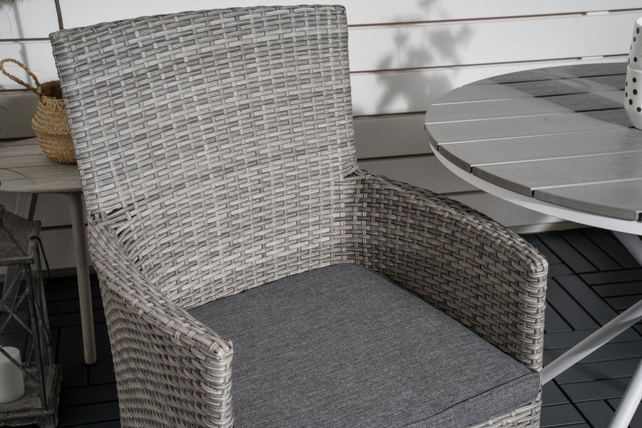 Ruokaryhmä Parma Malin-tuoleilla