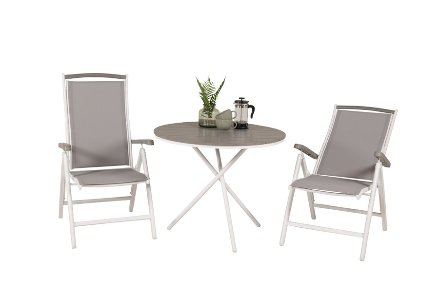 Ruokaryhmä Parma Albany-tuoleilla