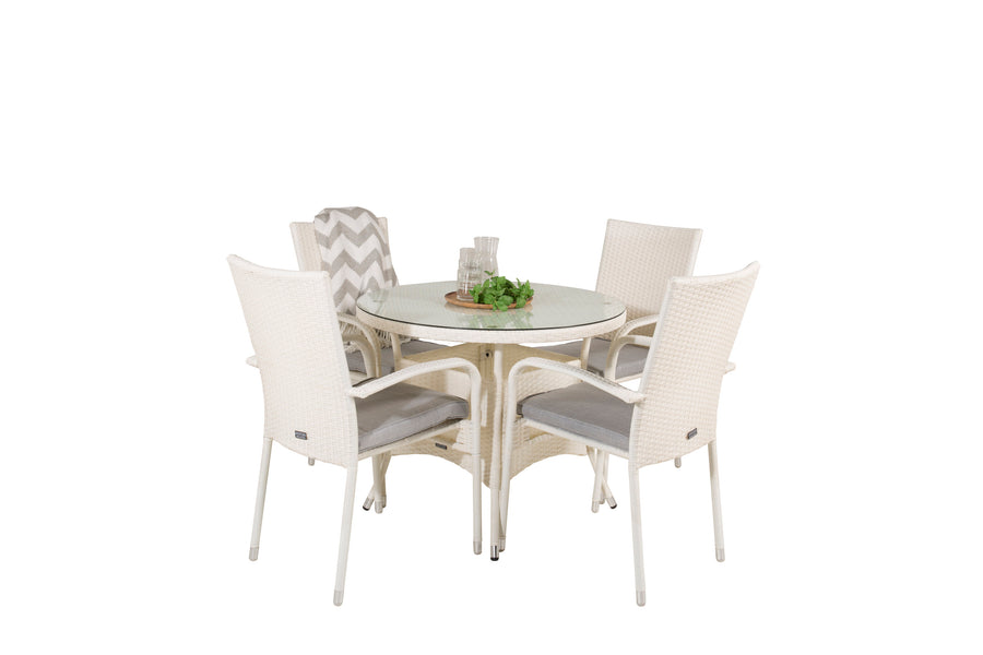 Ruokaryhmä Volta Anna-tuoleilla