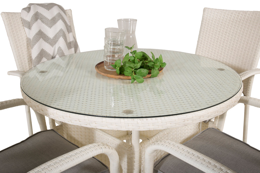 Ruokaryhmä Volta Anna-tuoleilla