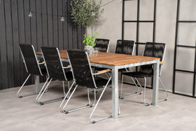 Matgrupp Zenia med stolarna Bois