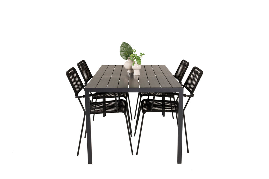 Break suorakulmainen ruokailuryhmä 