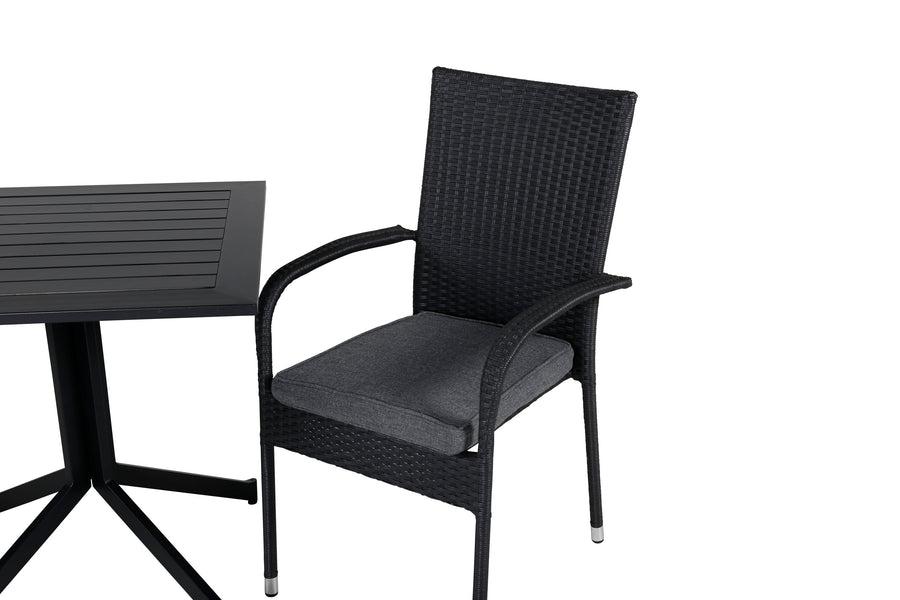 Way suorakulmainen ruokailuryhmä 