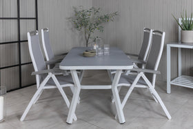 Ruokaryhmä Virya tuoleilla Albany